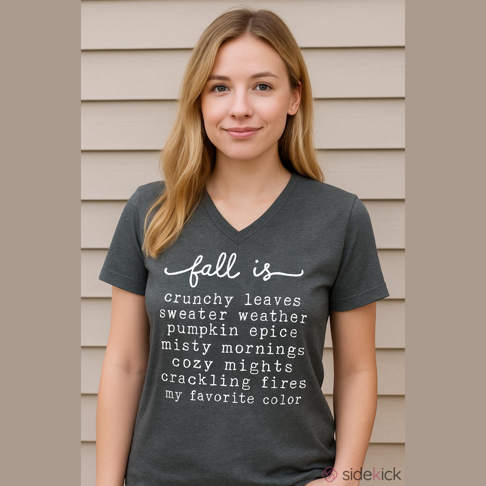 NWT Womens Graphic V Neck T Shirt XS Fall Layering